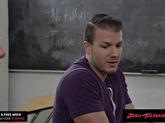 ZeroTolerance Films - HOT AF Brunette Teacher Has A Hot Threesome At Home With Students - Whitney Wright