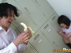 69, アジア人, 毛深い, なめる, オマンコ, 生徒, ティーン, オッパイの