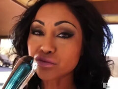 Consolador, Ébano, Hembra, Hd, Enorme, Al aire libre, Solo, Juguetes