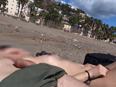 Leie, Strand, Grosse titten, Schwanz, Flashen, Öffentlich, Swingers, Spanner