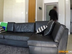 Bubble Butt Black MILF Pussy Pounded Hard Doggystyle POV Casting Couch