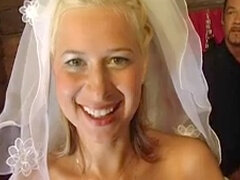 デカチン, 浮気者, 浮気する, 乱交, ドイツ人, ストッキング, 結婚式, 妻