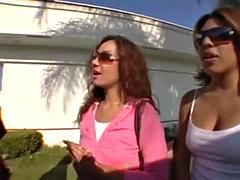 素人, フェラチオ, グループ, 異人種間, ラティーナ, メキシコ人, ハメ撮り, オッパイの