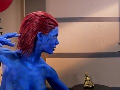 ボンデージ, イく瞬間, バック, ハードコア, Hd, 淫乱熟女, スパンキング, 三人