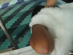 Glamour latina Kara hot gangbang video