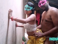 Hot morning sex with young maid in India - Intense Indian affair!