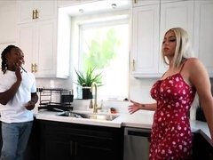 Big tit blonde milf nextdoor crammed of BBC