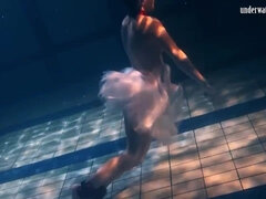 Culo, Vestido, Novia, Hd, Piscina, Ruso, Adolescente, Bajo el agua