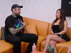 Nicole Doshi - Adam22 Gets A Hall Pass To Fuck Petite Asian Slut