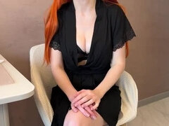 Busty Russian Teacher Fucks Student for Exam Pass - Amateur POV with English Subs