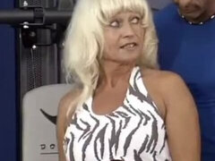 Amateur, Corridas, Corridas faciales, Alemán, Abuelita, Gimnasio, Músculo, Clasico
