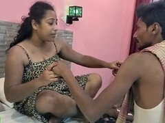New Bangladeshi XXX film: Horny landlady's daughter gets rough fuck by tenant for the first time!