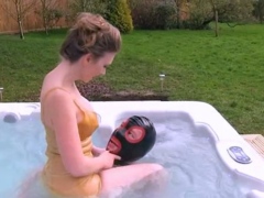 Leie, Schlampe, Schwanz, Weibliche domination, Fußfetisch, Milf, Im freien, Scherzbold