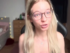 Enthousiasteling, Blond, Vrouw, Gezichtspunt, Alleen