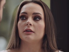 美女, カップル, エロティック, 彼女, なめる, オッパイの