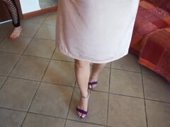 Amateur, Grossier, Femme dominatrice, Italienne, Maîtresse, Pénis, Petite femme, Esclave