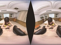 Your Japanese VR girlfriend wants you to take her to your home! Teen VRPorn