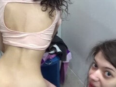 Geschnappt, Im freien, Öffentlich, Jungendliche (18+), Flotter dreier