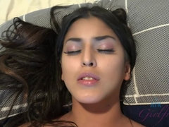 素人, 中出し, 爸, 手コキする, キス, オーガズム, オマンコ, 濡れ