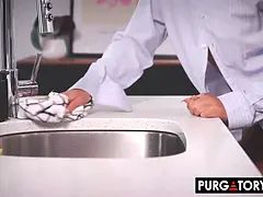 アフリカ人, 茶髪の, イマラチオ, 黒人, Hd, オフィス, 小柄, オッパイの