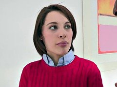 BBC filled a french teen's ass