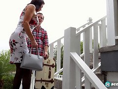 Минет, Брюнетки, Сперма во рту, Семяизвержение, Фетиш, Каблуки, Зрелые, Милф