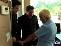 Naughty Harlot Aubrey Addams punished