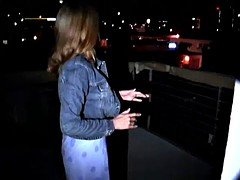 素人, フェラチオ, イく瞬間, 顔射, 公共