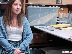 Grosser schwanz, Schwarz, Braunhaarige, Schwarz, Büro, Muschi, Realität, Jungendliche (18+)