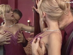 Amateur, Grosse bite, Sucer une bite, Européenne, Allemand, Lingerie, Maîtresse, Suçant