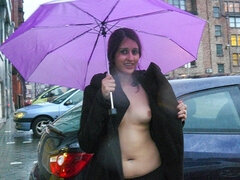 Frau, Fetisch, Masturbation, Milf, Orgasmus, Pissen, Öffentlich, Titten