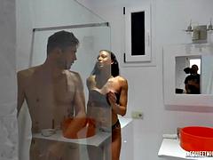 アナル, 美女, デカパイ, フェラチオ, 茶髪の, 淫乱熟女, パーティ, オッパイの