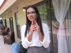 Noire, Sucer une bite, Éjaculer dans la bouche, Tir de sperme, En levrette, Hd, Pov, Adolescente