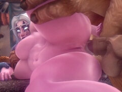 Tridimensionnel, Anal, Gros cul, Poilue