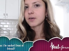 Enthousiasteling, Blond, Vrouw, Hd, Orgasme, Russisch, Alleen, Tiener