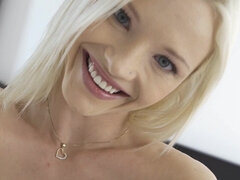 Blonde, Fingering, Hd, Natural tits, Solo