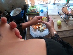 素人, 浮気者, チン, フェティッシュ, 旦那, ラティーナ, 淫乱熟女