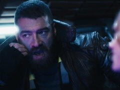 Schönheit, Grosser schwanz, Grosse titten, Blasen, Vollbusig, Hardcore, Flotter dreier, Titten