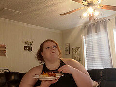 Tucked, slurping, ssbbw