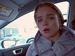 18 ans, Sucer une bite, Réalité, Rugueux, Adolescente, Nénés