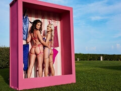 Блондинки, Подружка, Крошечные, Сиськи