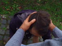 Muscular daddy taking care of that twink asshole