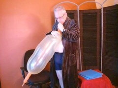 Enthousiasteling, Amerikaans, Sperma shot, Daddy, Homo, Latex, Masturbatie, Alleen