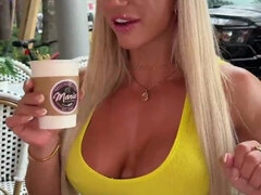 Fit Light-haired Denise Anders Gives A Supreme Exercise