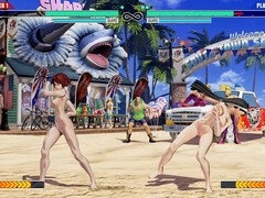 Aziatisch, Spel, Lesbisch, Naakt