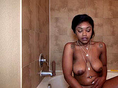 Bigbooty, pussyfucking, dark-hued