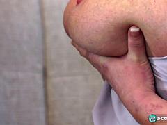 Wohlbeleibte schöne frauen, Grosse titten, Blondine, Blasen, Spermaladung, Handjob, Hd