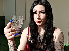 A special cocktail of spit and spit for fetishists. Spit Fetish