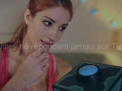 18, アナル, デカパイ, フランス人, 巨大, ティーン, 三人, おもちゃ