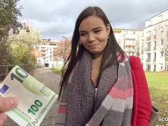 Enthousiasteling, Pijpbeurt, Sperma shot, Duits, Hardcore, Rijden, Tiener, Tieten likken